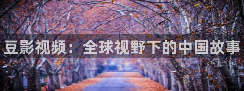 红叶影城今日影讯：豆影视频：全球视野下的中国故事